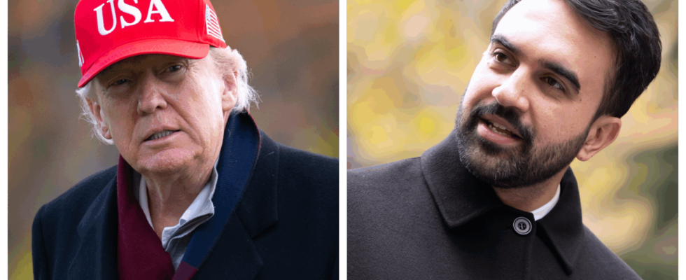 New York City Mayor-elect Zohran Mamdani Meets With Tr…