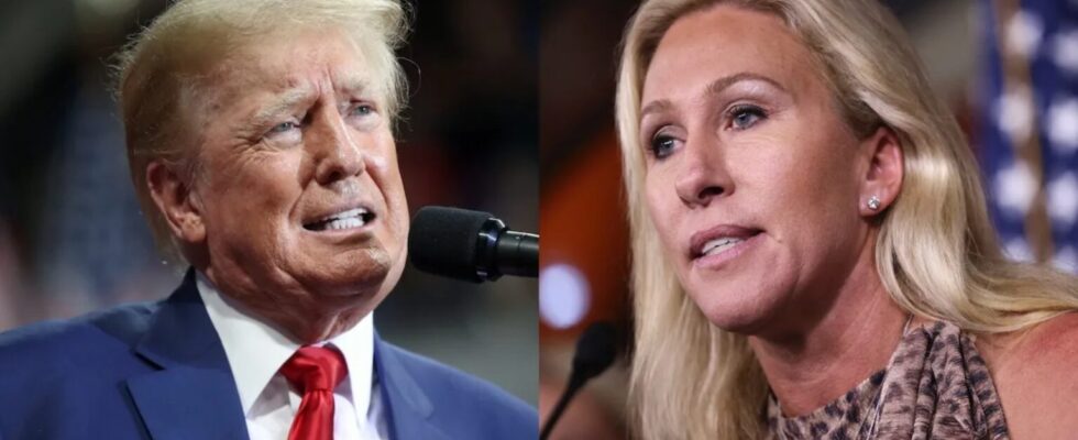 Marjorie Taylor Greene Backstabs President Donald Trump Days B…