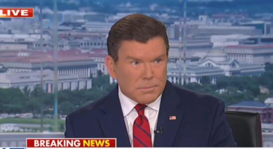 Fox News Anchor Bret Baier Stops Live Show and Breaks Big… Fox News Anchor Bret Baier Stops Live Show and Breaks Big…